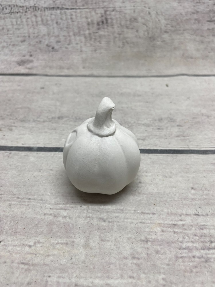 Ceramic Bisque Pumpkin Paint Ghost Halloween Fall Decor Set