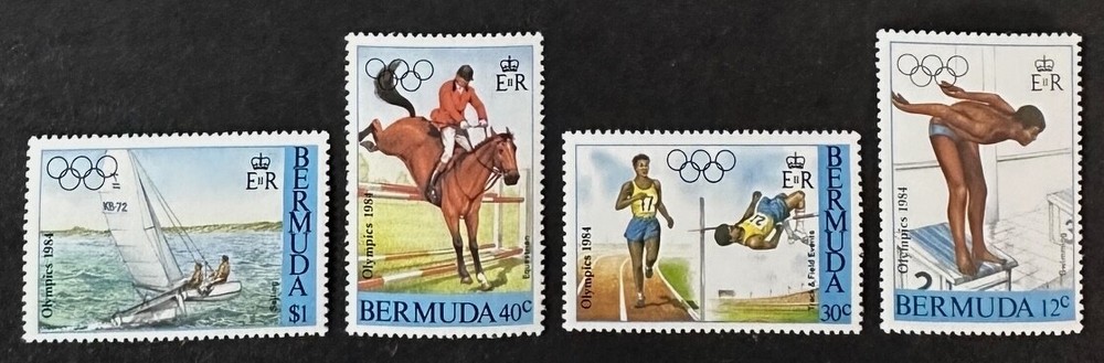 BERMUDA Lovely Mint NEVER Hinged Set