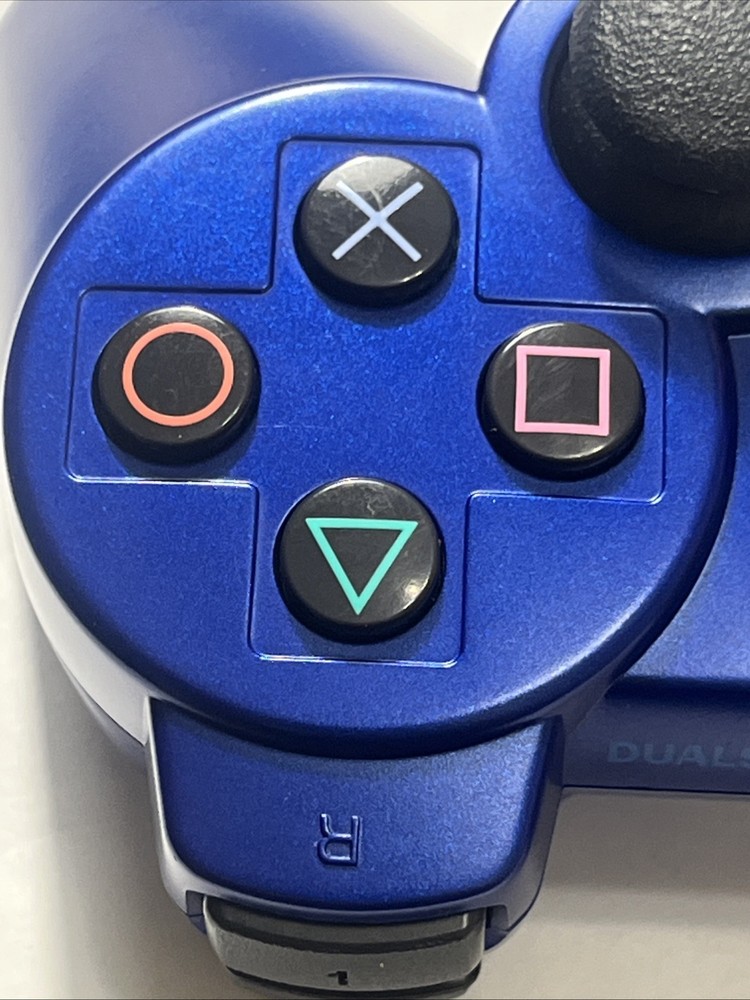 Sony PS3 DualShock 3 Wireless Controller – Blue OEM Original Tested