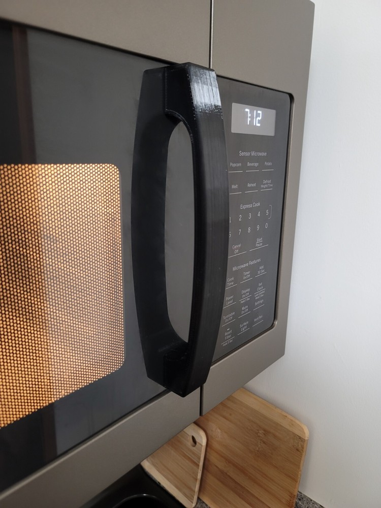 MEB62034603 Black Replacement Handle for LG Microwave