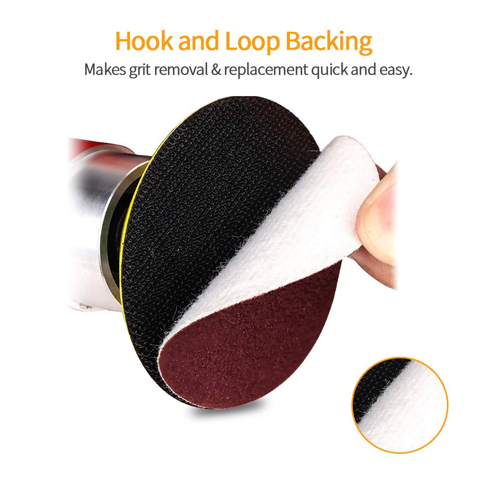 Sander Disc 100Pc Sanding Hook and Loop Sandpaper 800 Grit Sanding Discs 2 Inch