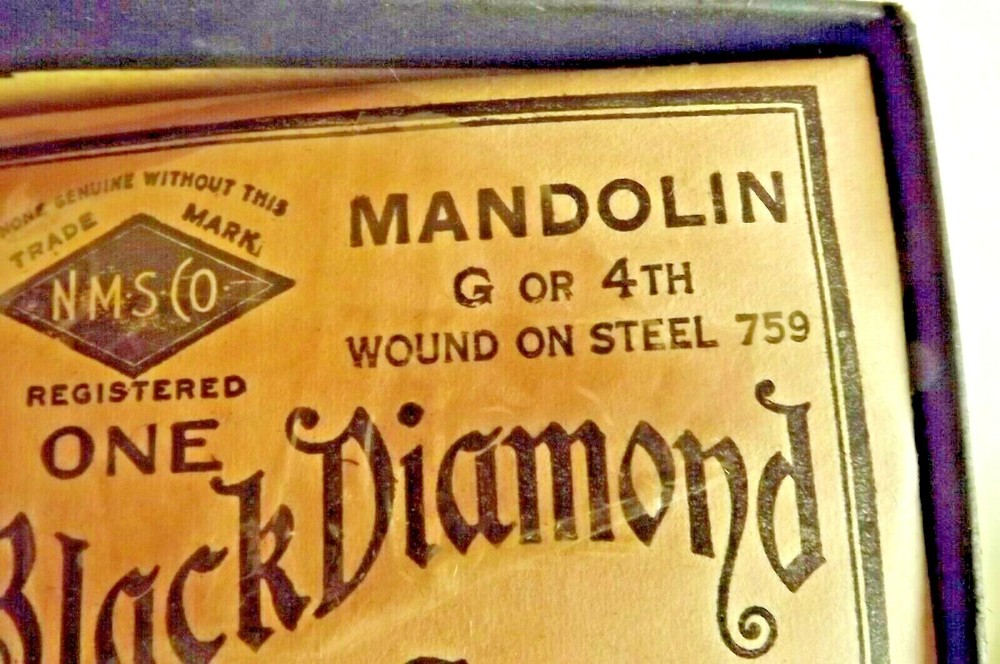 Black Diamond G or 4th Mandolin strings