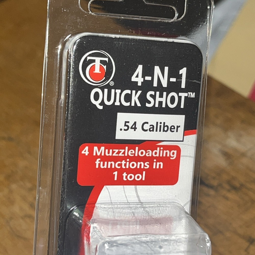 TC 54 Caliber Flintlock Cap Lock Muzzleloader Quick Load Tubes #7058 2 per pack