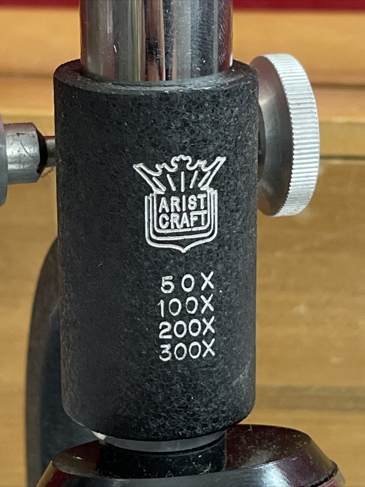 vintage aristcraft microscope