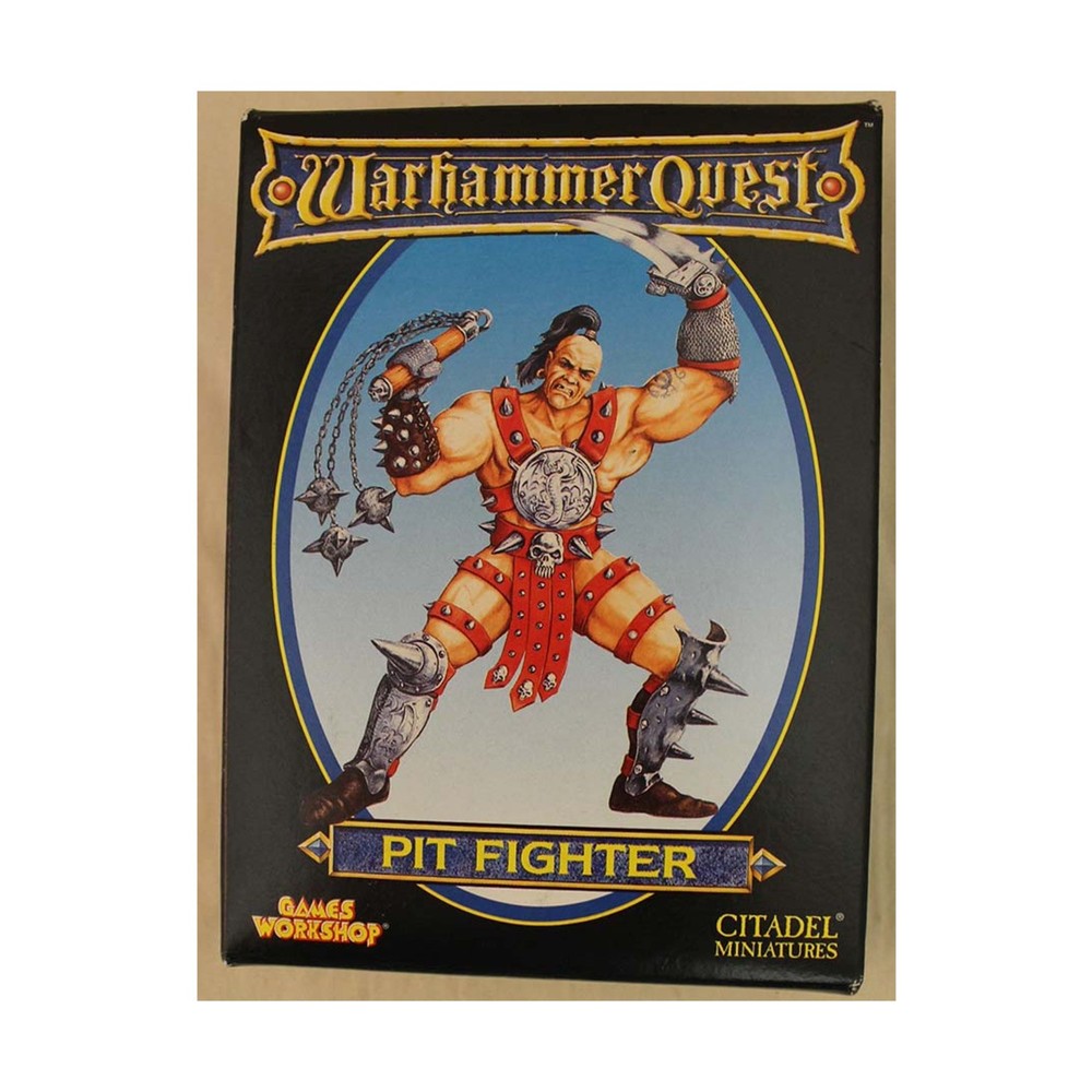 GW Warhammer Quest Warrior Pack - Pit Fighter VG+/NM