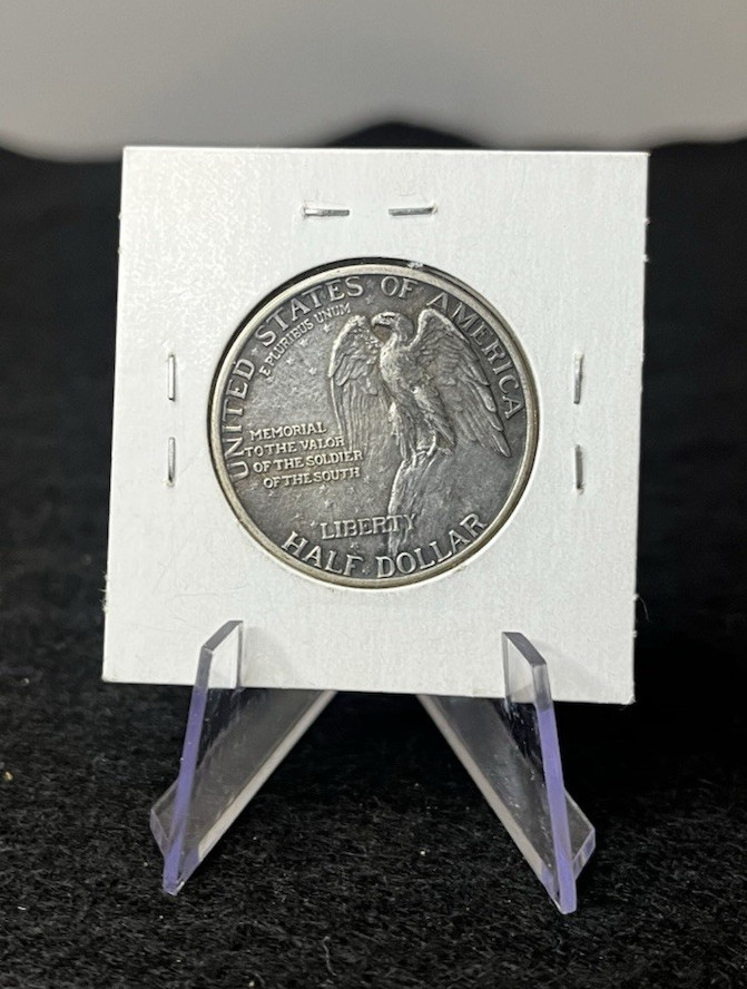 1925 Stone Mountain Commemorative Silver Half Dollar AU