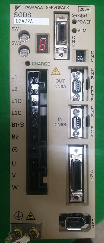 YASKAWA SGDS-02A72A SERVOPACK, USED