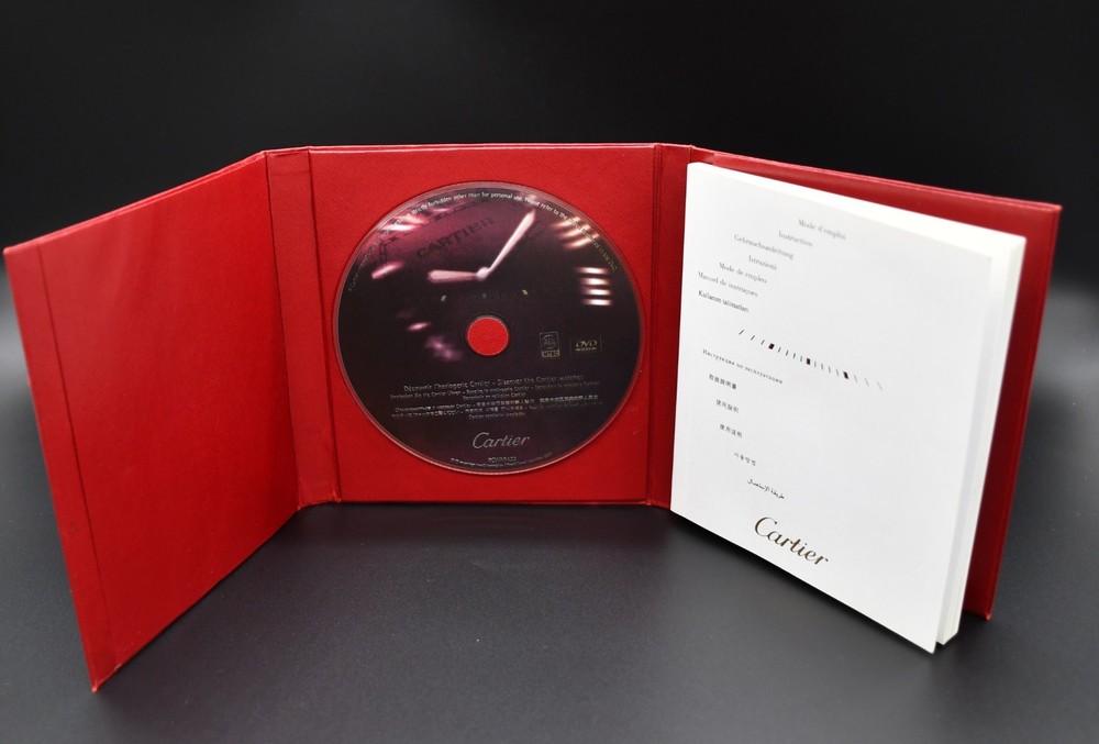 Cartier Instruction Booklet and DVD