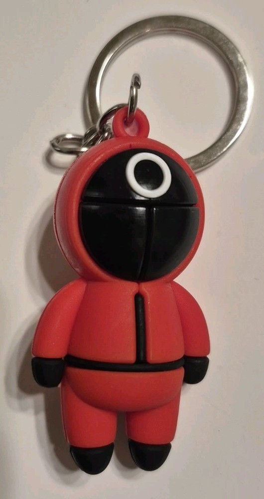 Set of 3 SQUID GAME Triangle, Square, & Circle KEY CHAINS