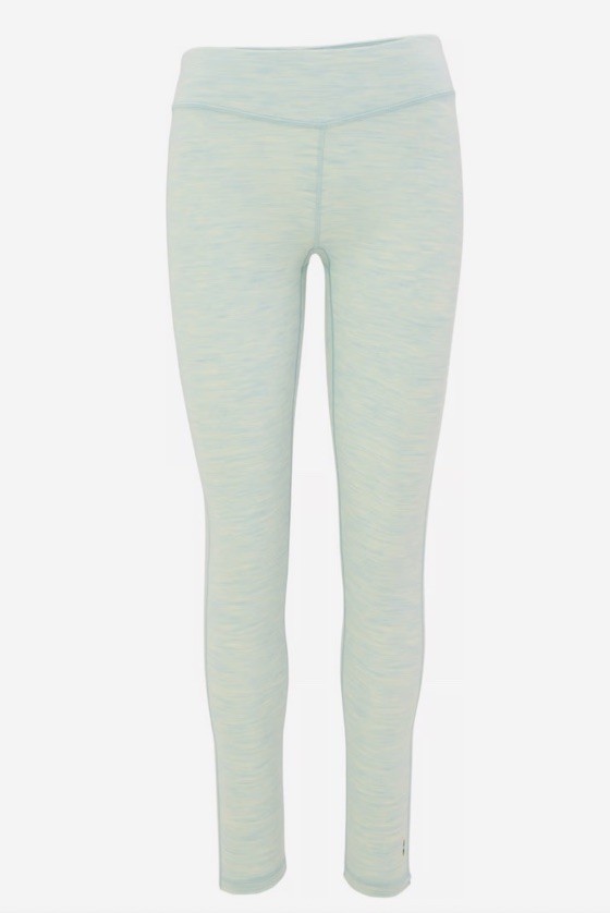 $115 SmartWool Women's Classic Thermal Base Layer Pants-Bleached Aqua-Medium-New