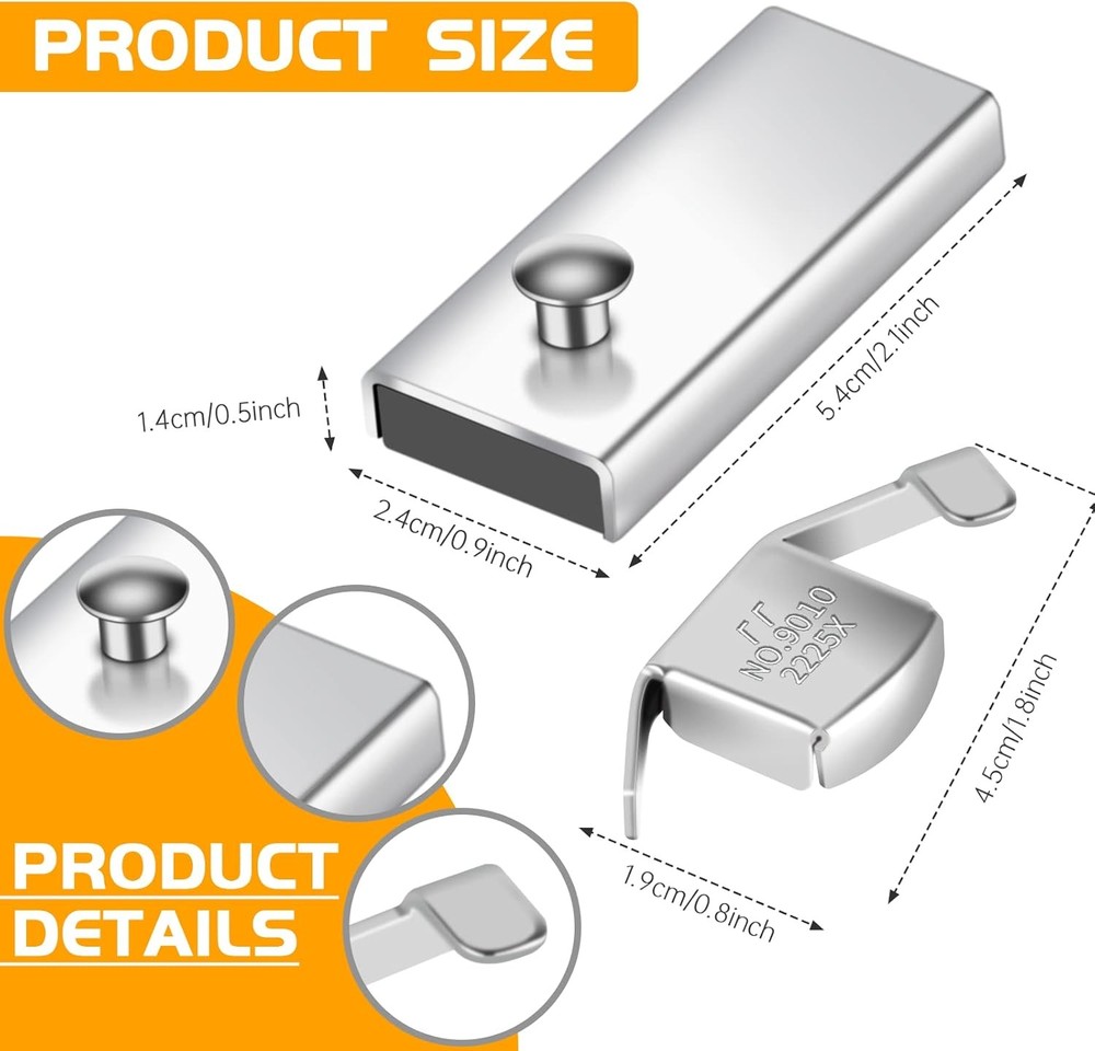 4 Pcs Magnetic Seam Guide for Sewing Machine