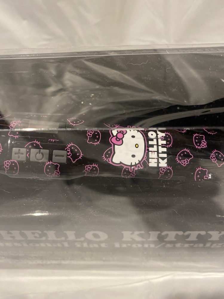 Hello Kitty Flat Iron/Straightening Iron Black