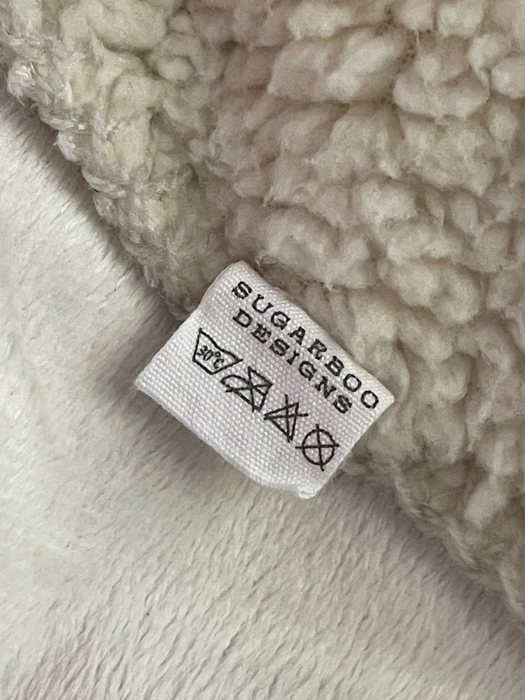 Bugaboo DESIGNS Baby Blanket Cream Shepra / Polyester