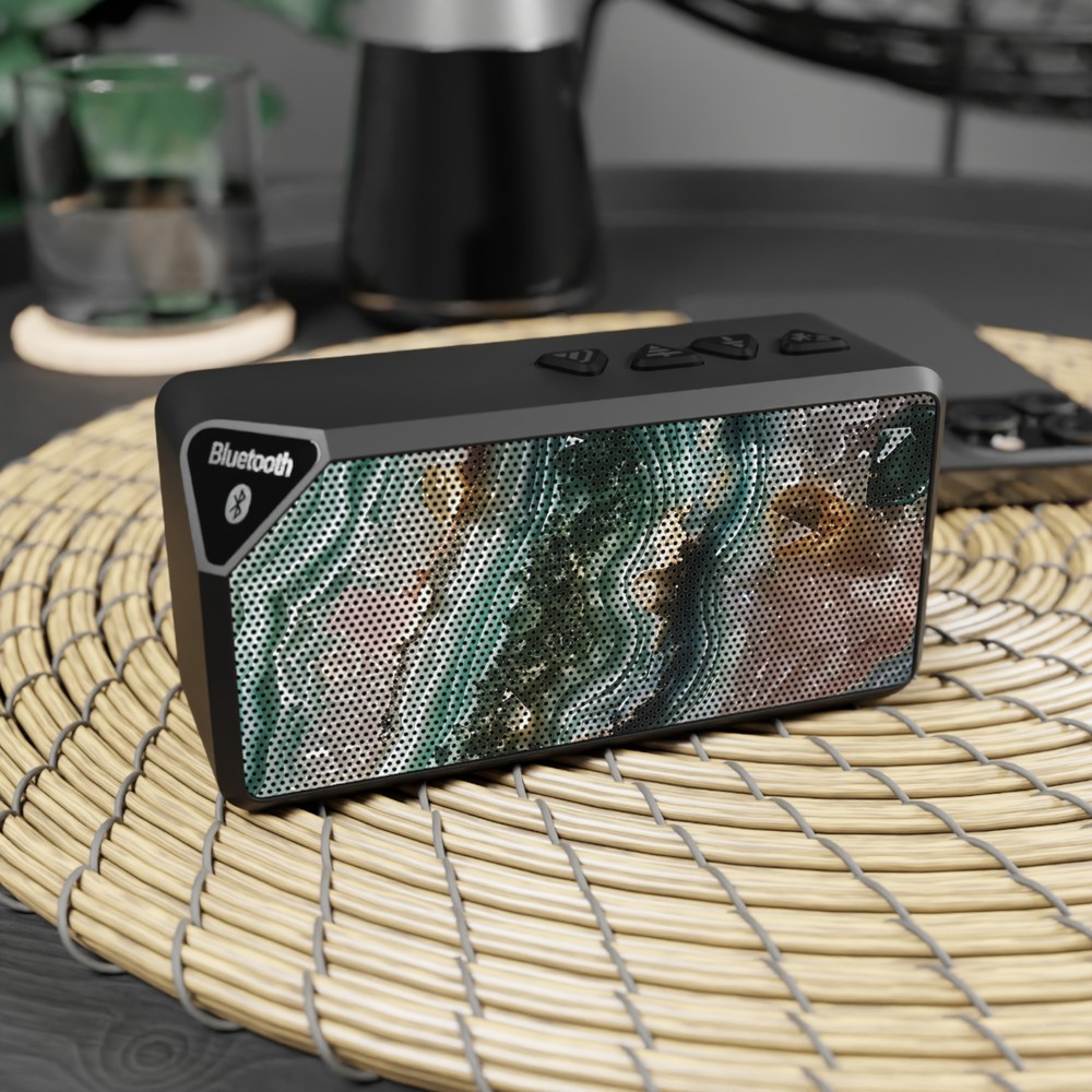 Agate and Rose Quartz DesignJabba Bluetooth Speaker