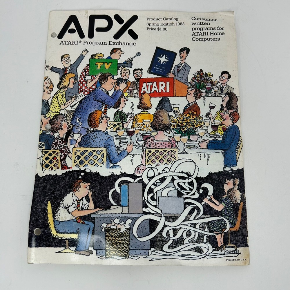 Atari Program Exchange Spring 1983 Software Catalog APX