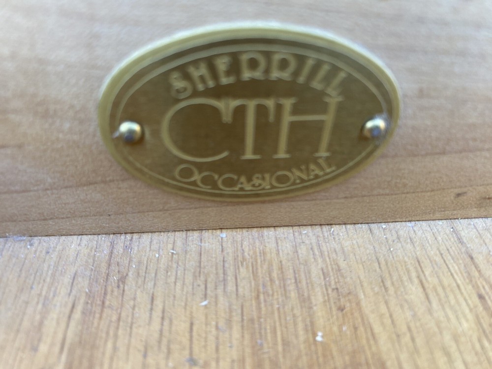 65278 Modern SHERRILL CTH Maple Figural Console Table Stand