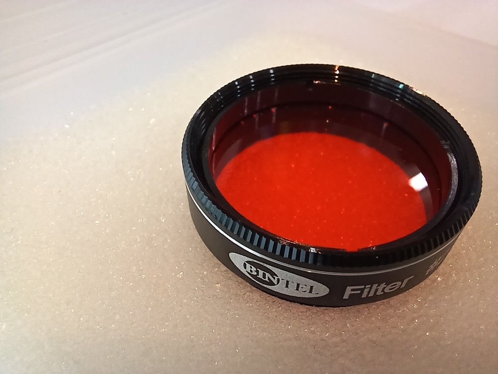 BINTEL TELESCOPE FILTER GSO #21 ORANGE FILTER 1.25'' MADE IN TAIWAN