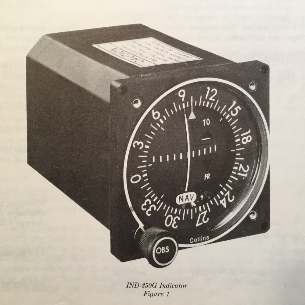 Collins IND-350G Indicator Install Manual