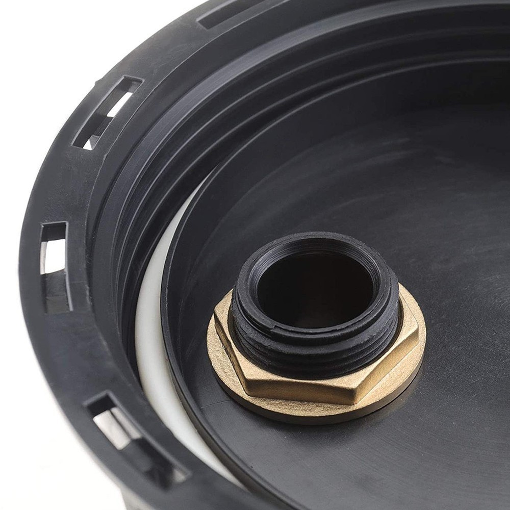 Leak proof IBC Vented Lid with White Rubber Sealing Ring and Venting Function