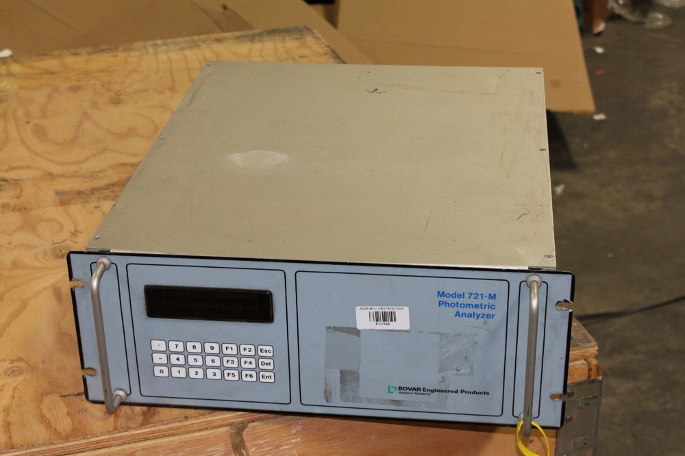 Bovar Engineered products Model 721-M Photometric Analyzer