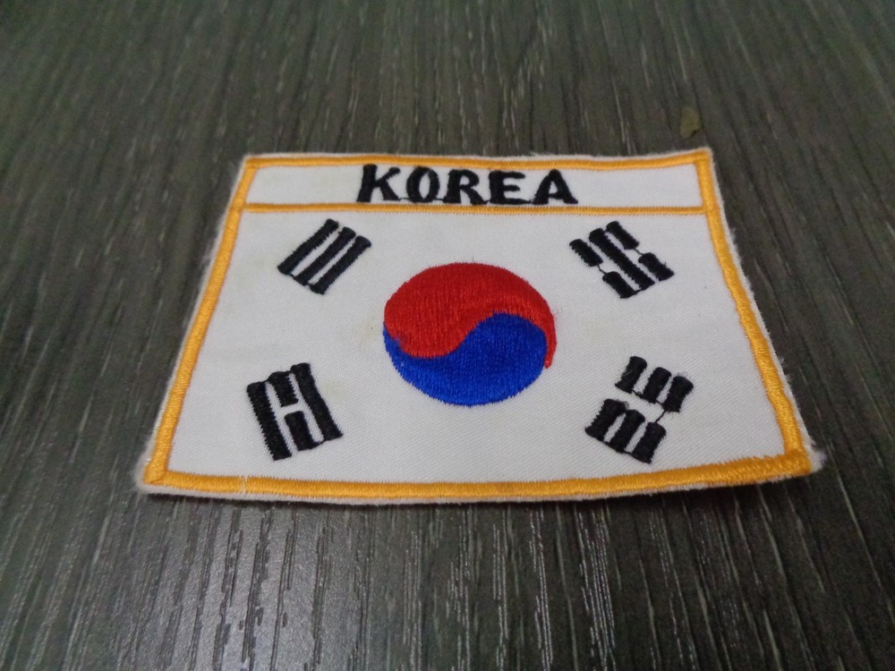 SOUTH KOREA FLAG CRUISE JACKET PATCH