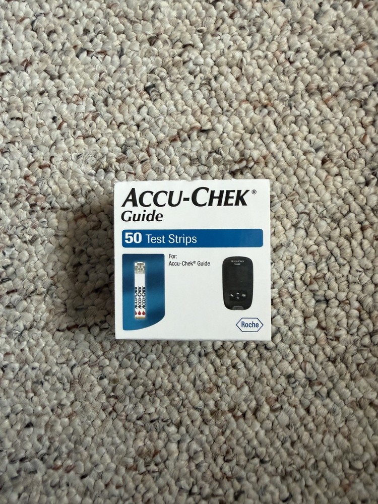 Accu-Check Blood Glucose Testing Strips - EXP 2019 (50count)