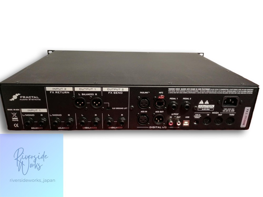 Fractal Audio Axe-FX II XL+ Multi-Effects Processor JP