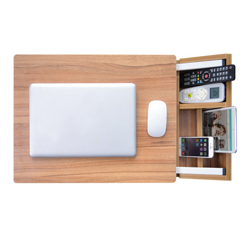 Adjustable Height Laptop Desk Rolling Bedside Table Computer Over Bed Standing