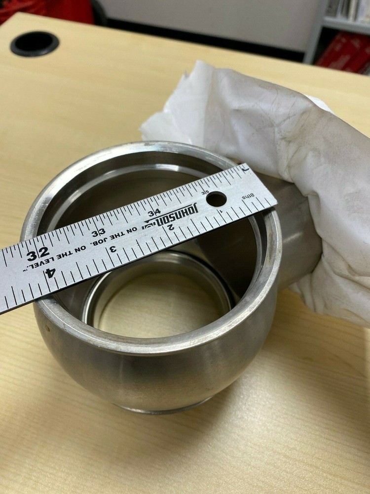 Sanitary Tri-Clamp Fitting 304SS " 4" x 3"