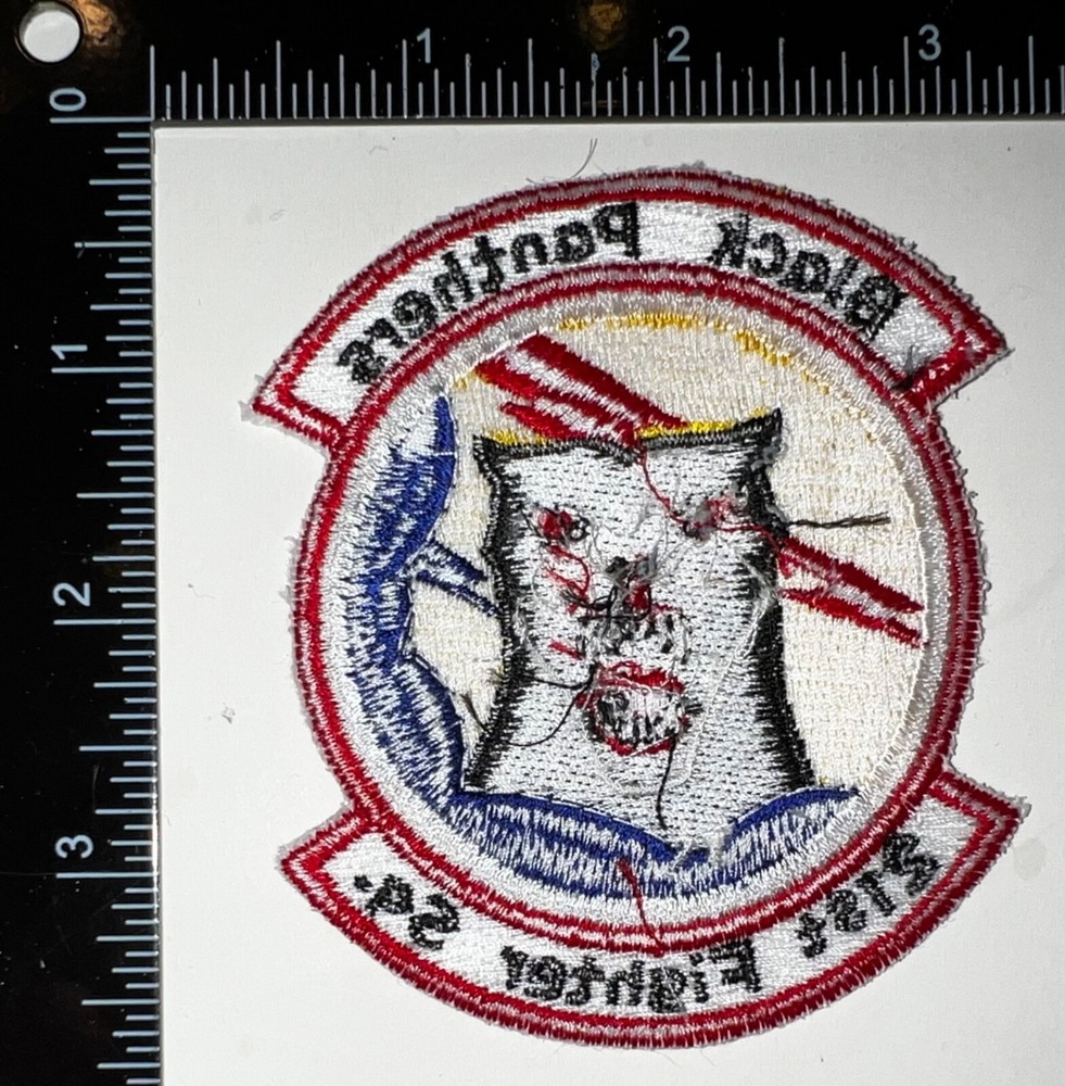 USAF 21st Fighter Squadron Black Panthers Patch