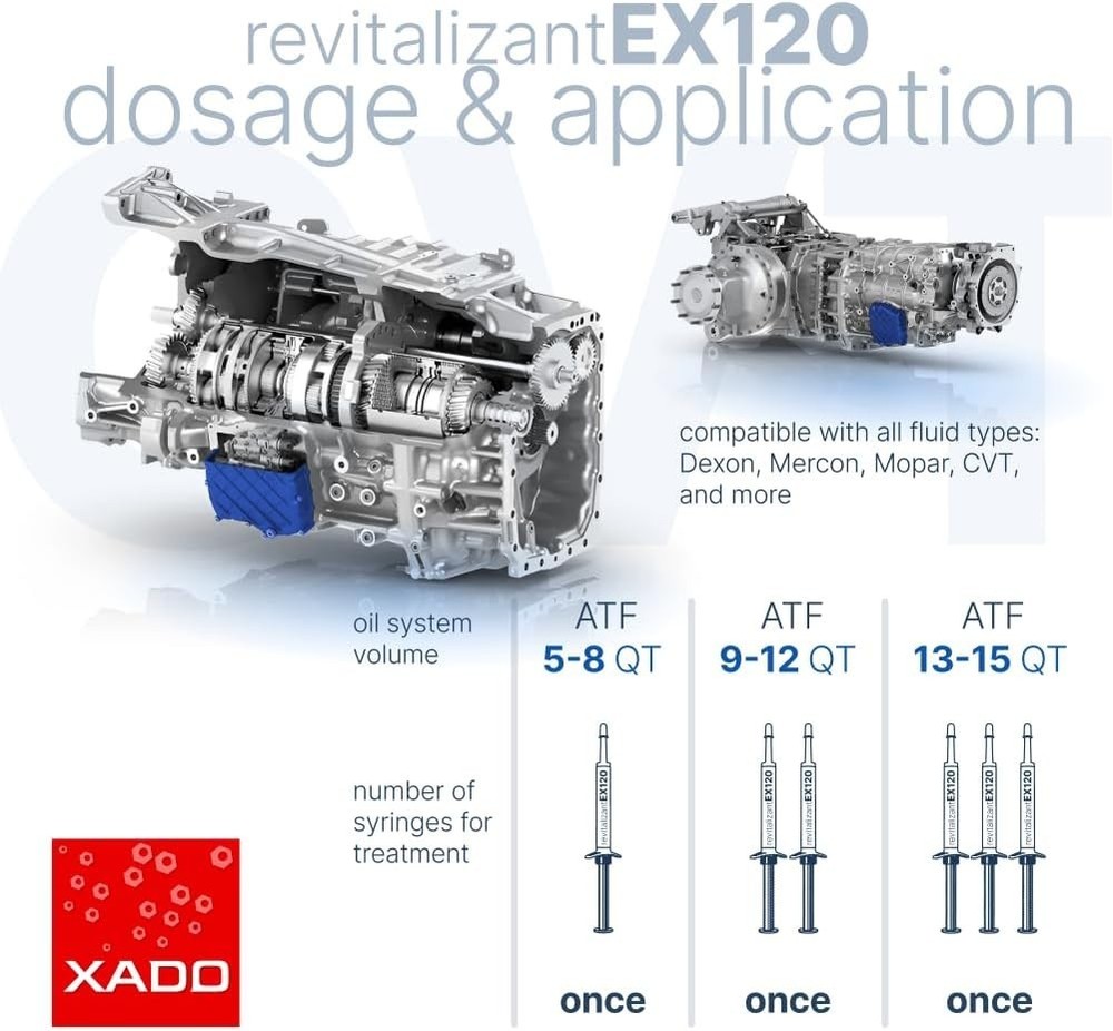 EX120 Automatic Transmission Treatment - Reduce Vibration