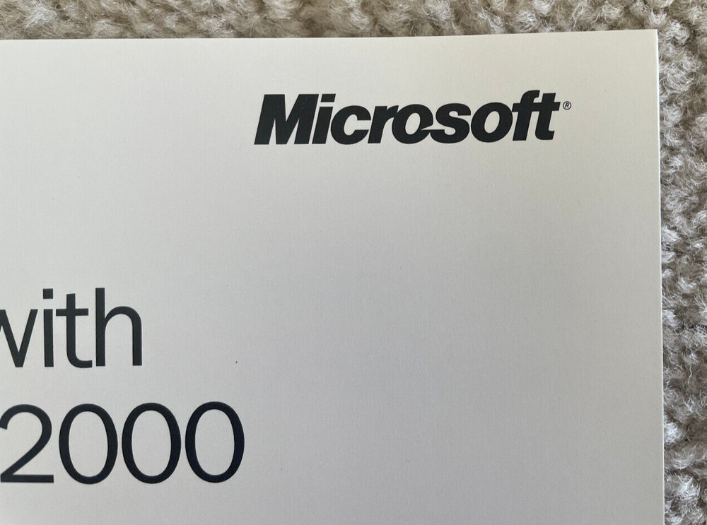 Getting Results with Microsoft Office 2000 Developer Guide Manual 127 Pages