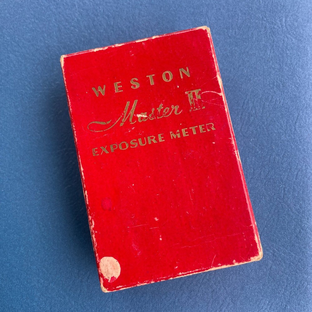 Weston Master II Model 735 Universal Exposure Meter In Box
