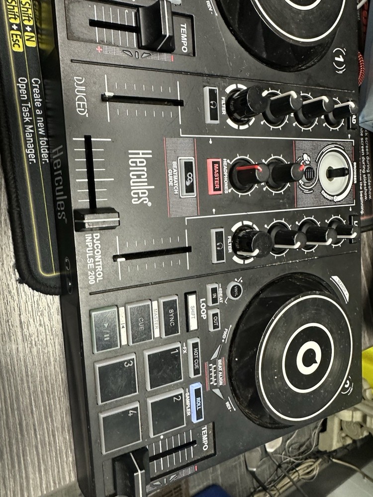 Hercules DJControl Inpulse 200 DJ Controller w/ USB - Parts
