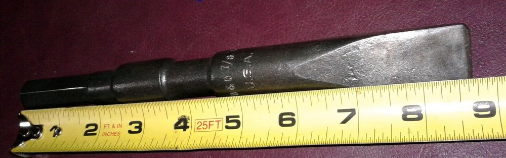 BLACK & DECKER Demolition/Jack Hammer Flat Chisel . Hex  Our #G56