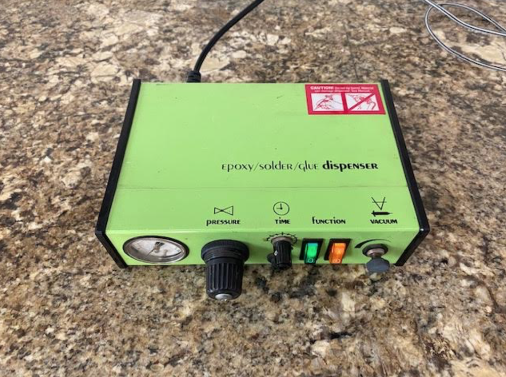Electron Fusion Devices - Epoxy/solder/ glue dispenser