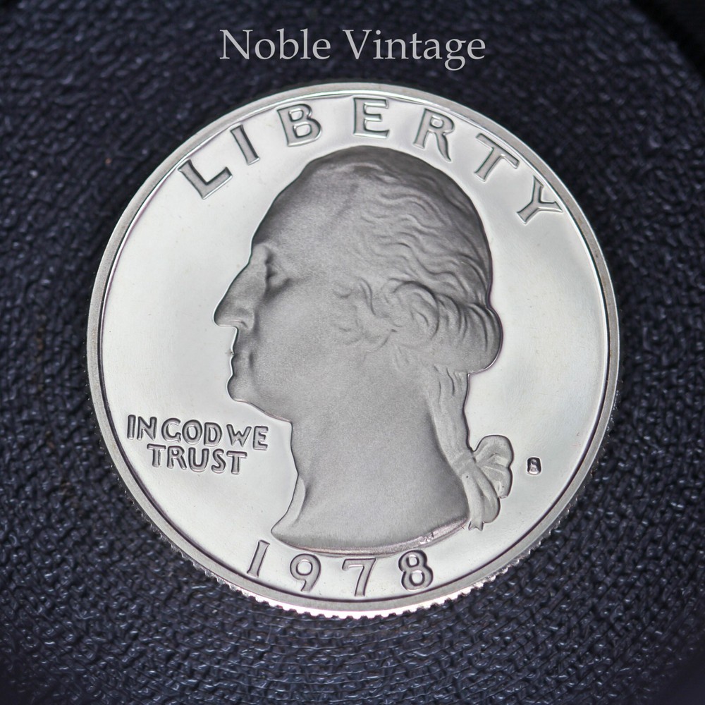 1978 S Proof Washington Quarter - From a Clad Proof Set