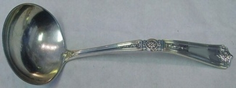 Victorian by Durgin Sterling Silver Gravy Ladle 6" Heirloom Serving Silverware