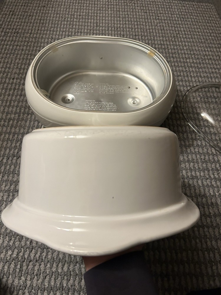 CorningWare SC-60 Electric 6 Quart Digital Programmable Crock Pot Slow Cooker