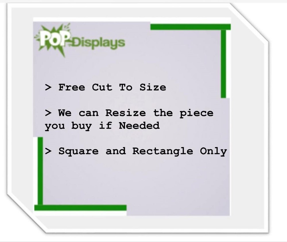 Lexan Polycarbonate Plastic Sheet Clear 3/8" CHOOSE A SIZE