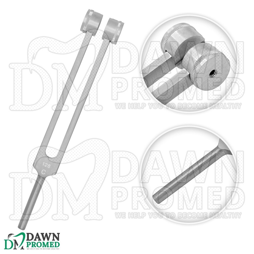 3 Pcs Precision Reflex Diagnostic Taylor Hammer, Tuning Fork & Buck Hammer Set