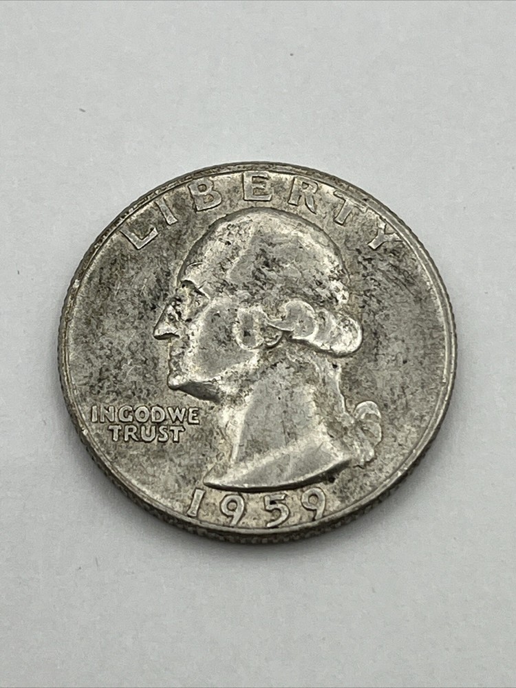 1959 25C Washington Quarter