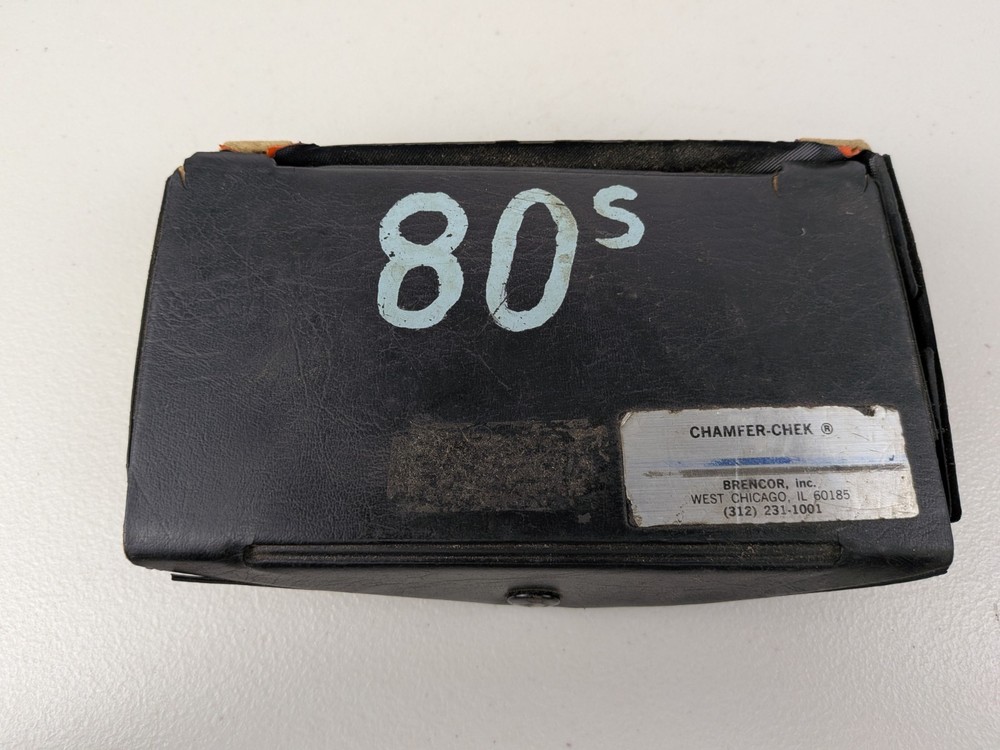 Brencor Chamfer Chek Check 1090 Measuring Gage Dial Indicator