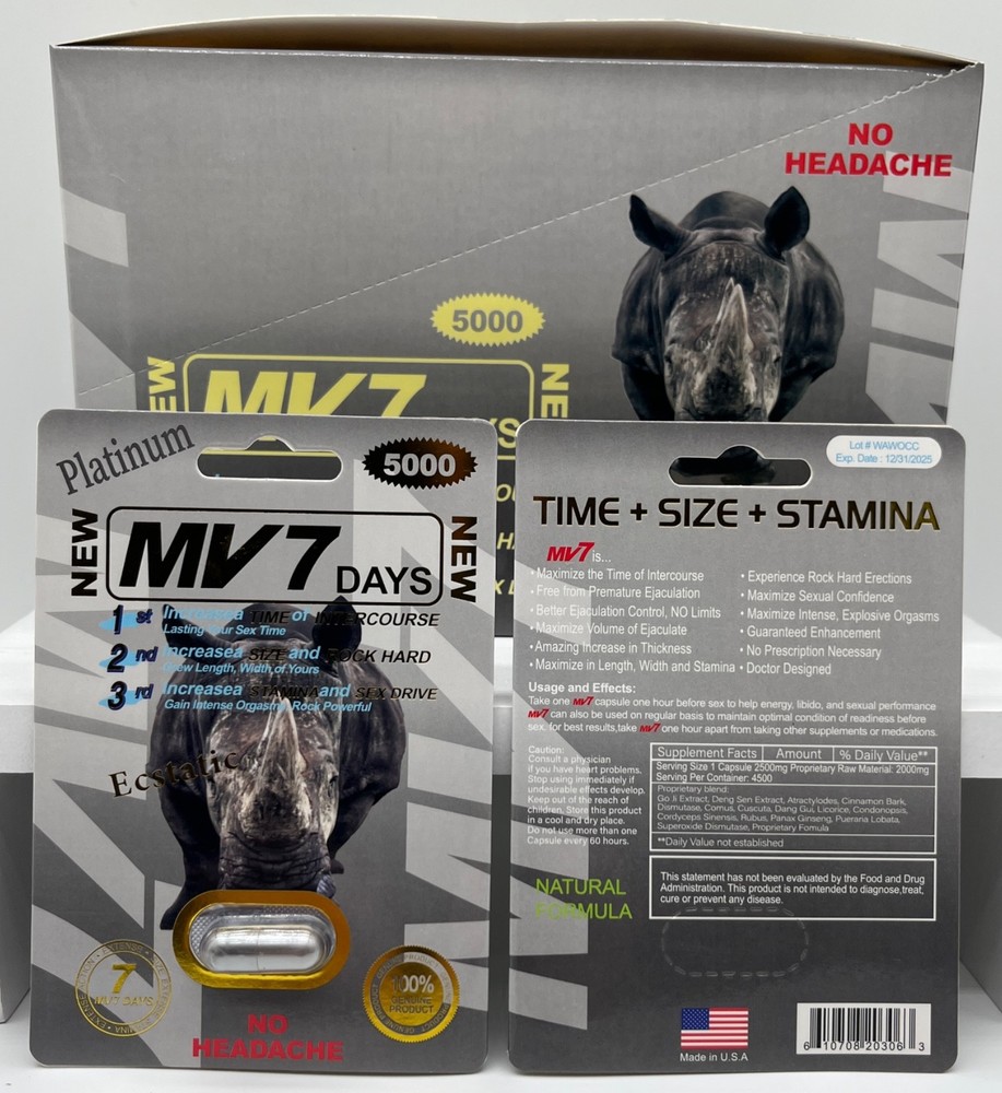 MV7 PLATINUM 5000 24 pill box