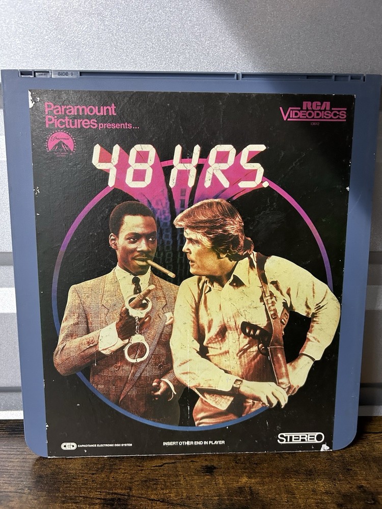 48 HOURS ~ CED VIDEODISC 1983 (1982) ~ EDDIE MURPHY NICK NOLTE
