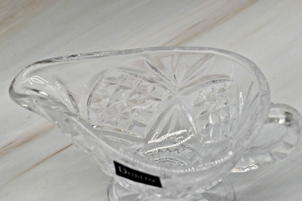 GODINGER Dublin Collection Crystal Sugar & Creamer Set