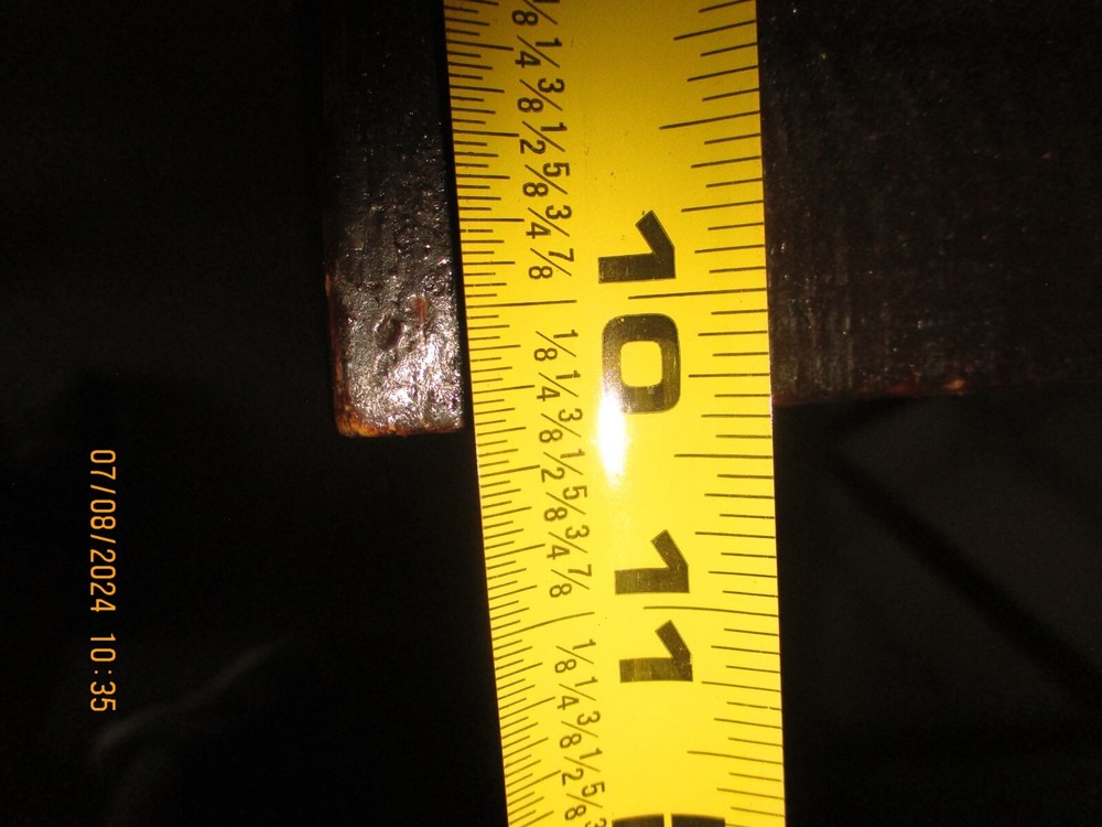 NEWEL POST STAINED 43 TALL WE SHIP!!!!!!