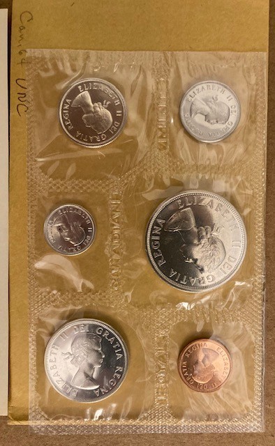 1964 CANADA Uncirculated 6 Coin Set