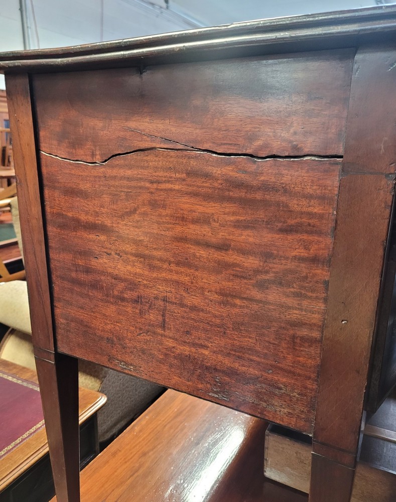 ANTIQUE MAHOGANY HEPPLEWHITE BRANDY BOARD CA 1800