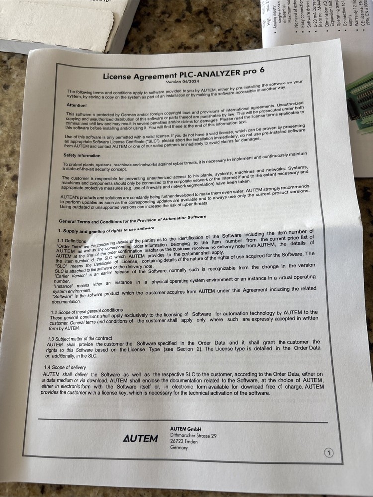 Autem PLC Analyzer Pro 6